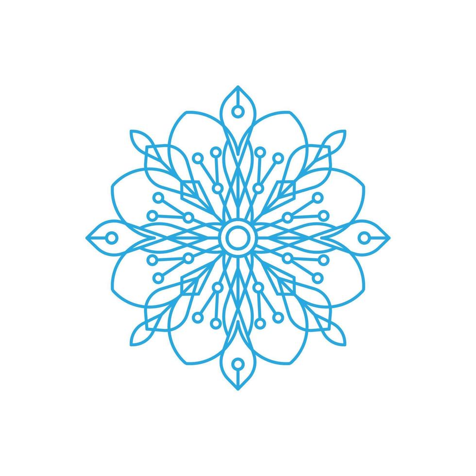 copos de nieve estilo diseño ilustración vector