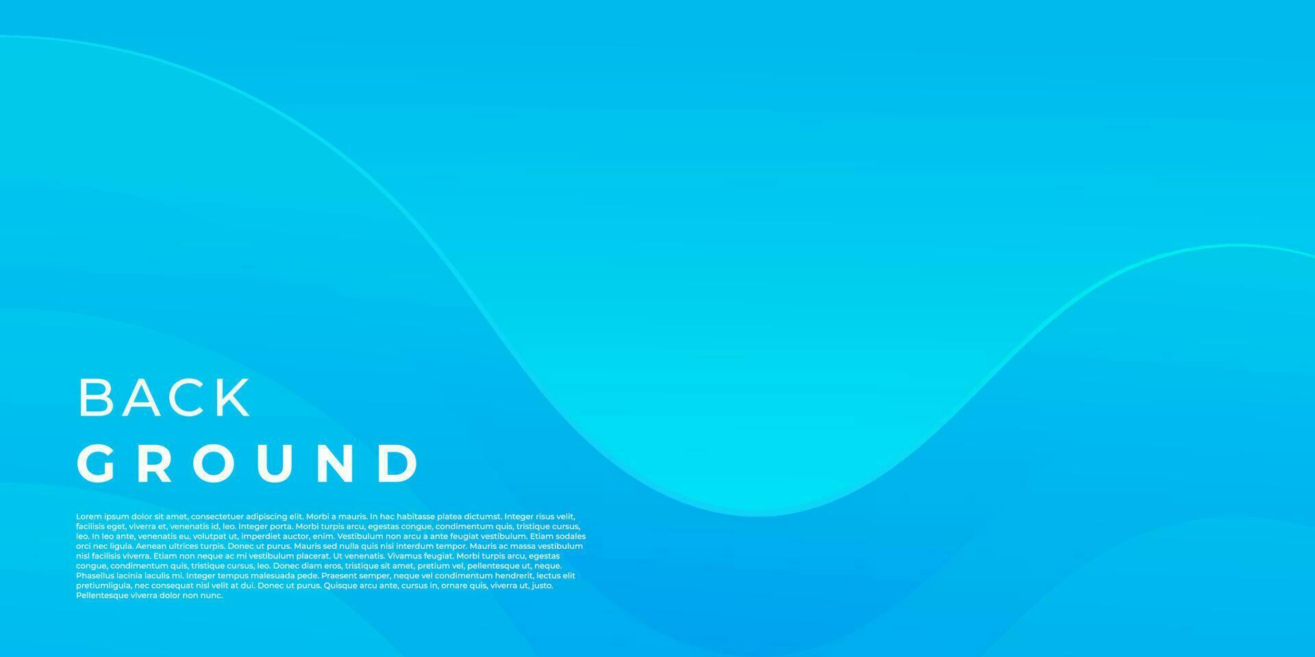Colorful geometric background. Blue elements with fluid gradient. Dynamic shapes composition. vector