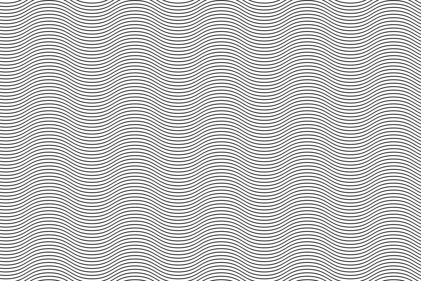black diagonal stripe straight wave lines pattern. vector