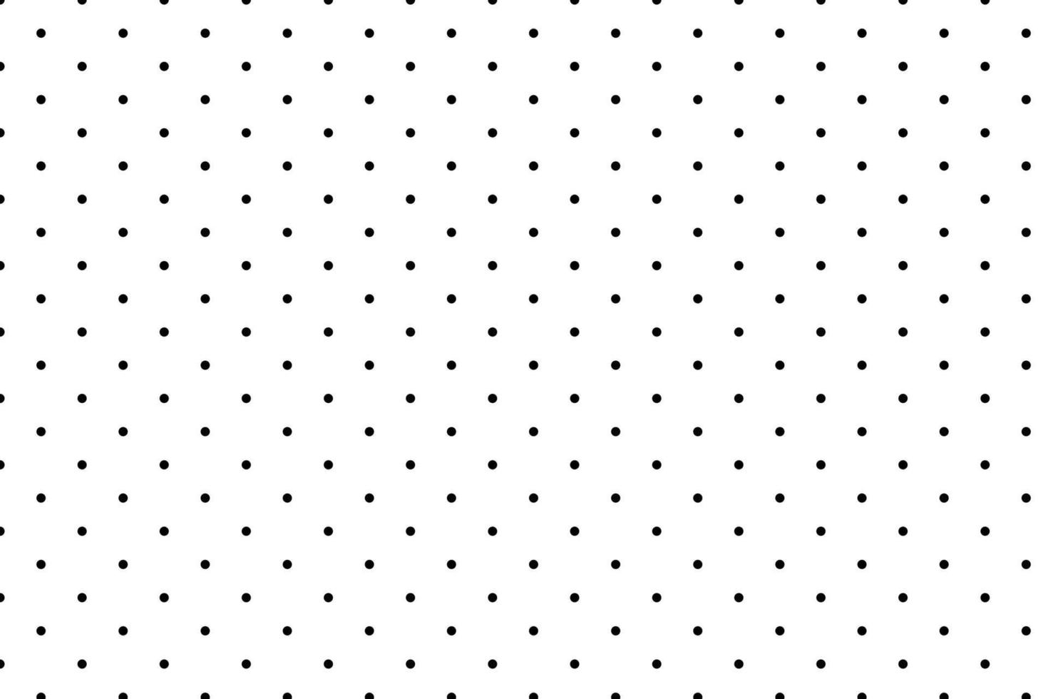 abstract black polka dot pattern texture, perfect for paper, cloths, shirts. vector