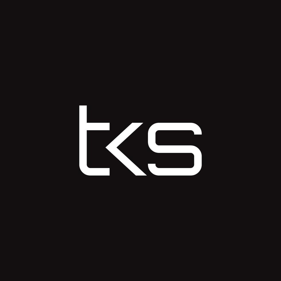 Vector modern monogram initial letter TG logo design template