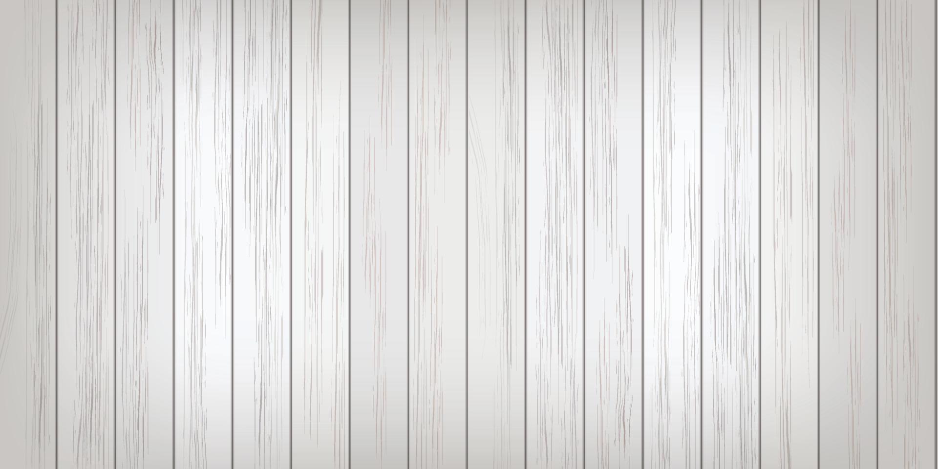 White wood pattern and texture for background. Vector. vector