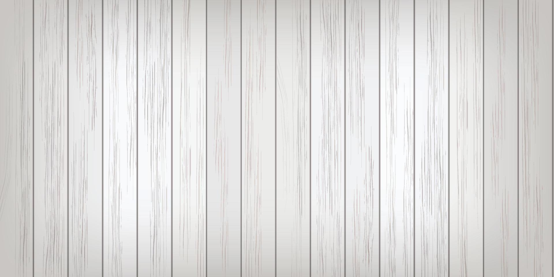 White wood pattern and texture for background. Vector. vector