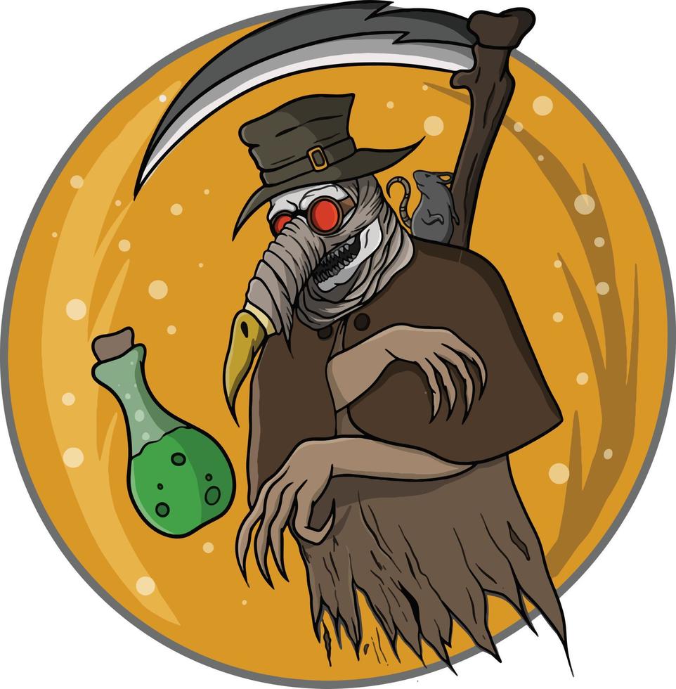 The Plague Doctor vector