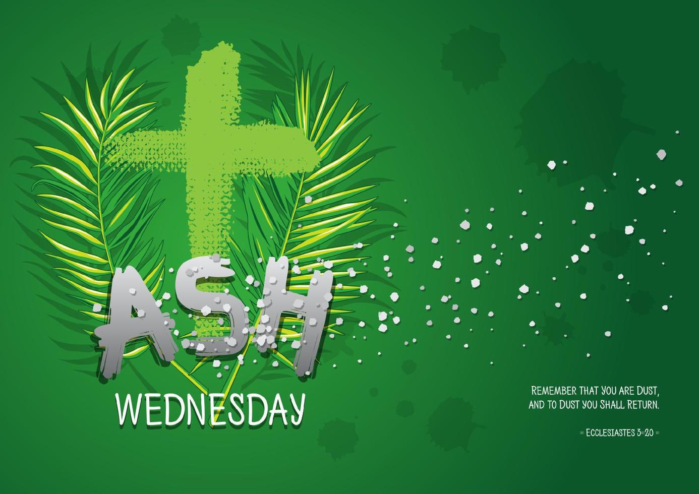 Lent Season, Holy Week and Good Friday Concepts vector
