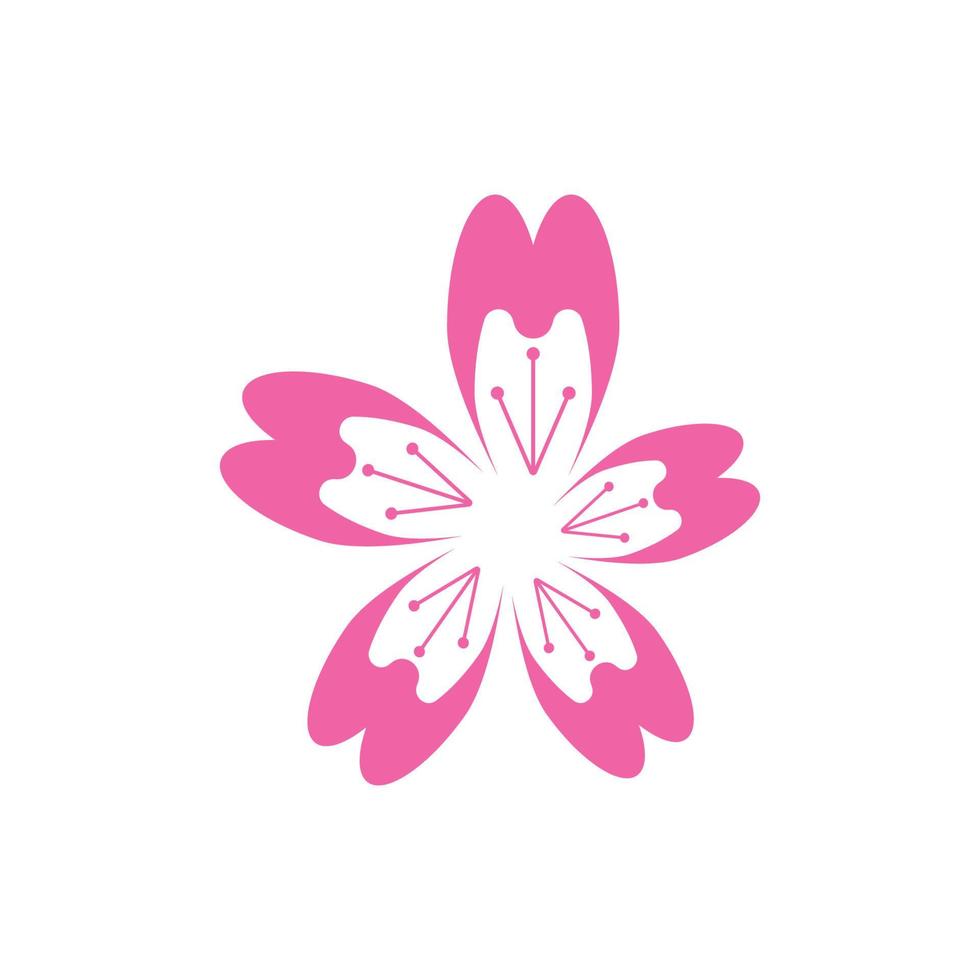 Flower vector icon design