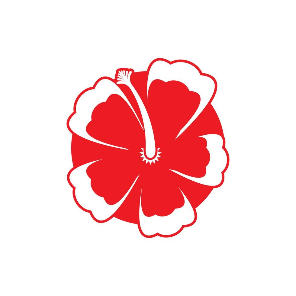 diseño de icono de vector de flor