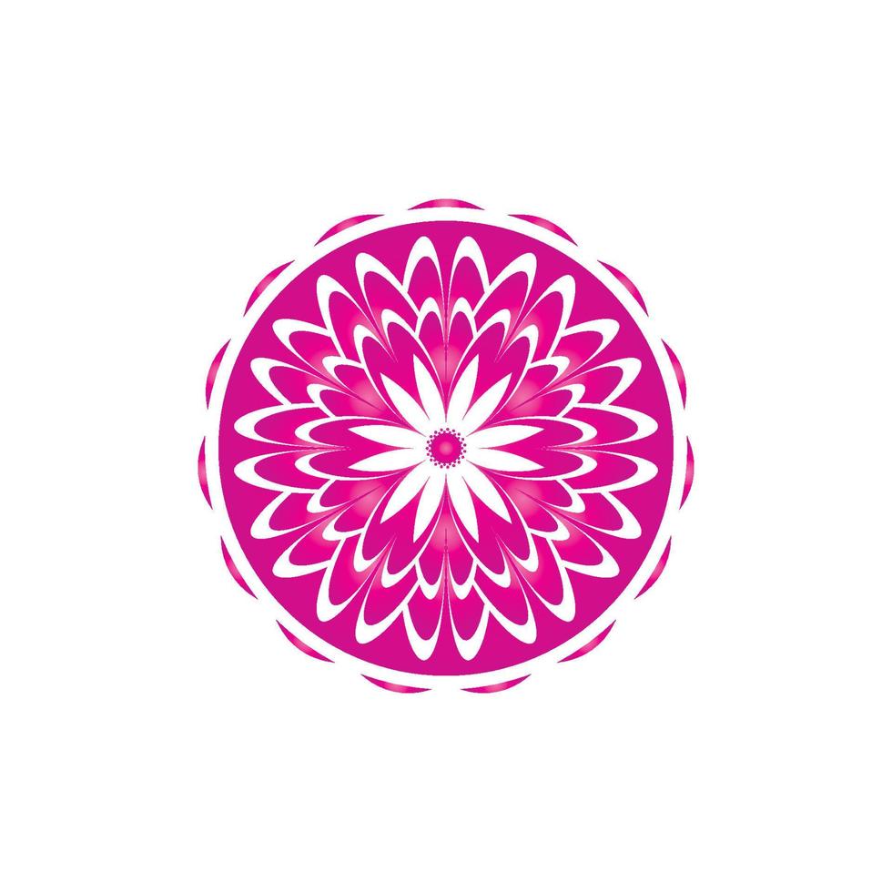 Flower vector icon design