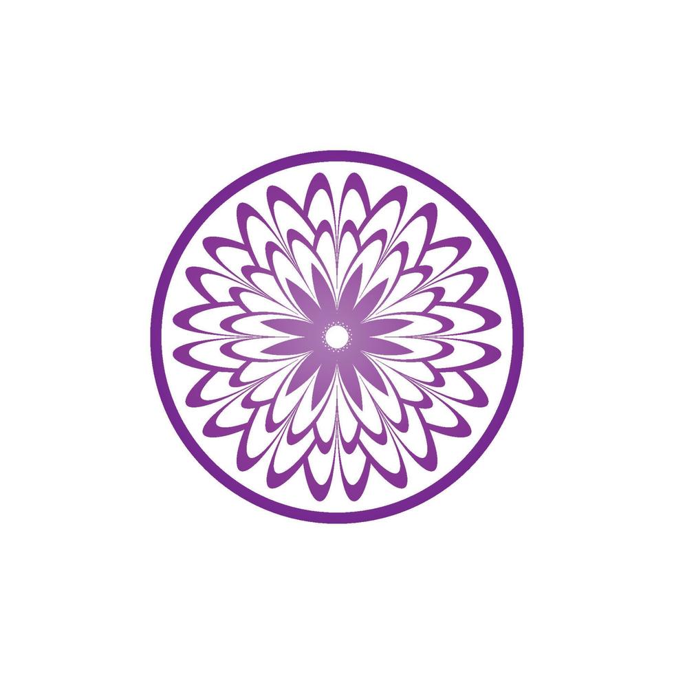 Flower vector icon design