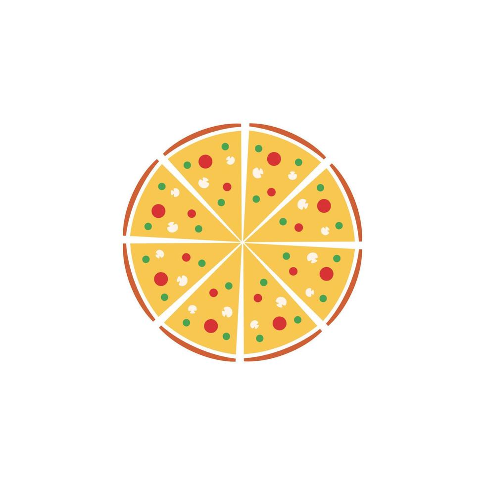 Pizza a1 marca, símbolo, diseño, gráfico, minimalista.logo vector