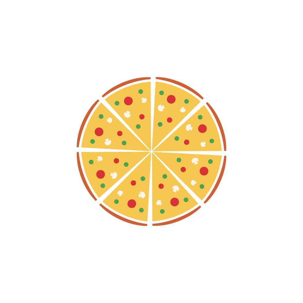 pizza a1 brand, symbol, design, graphic, minimalist.logo vector