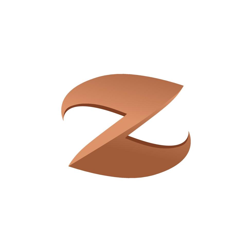 z web banco icono marca, símbolo, diseño, gráfico, minimalista.logo vector
