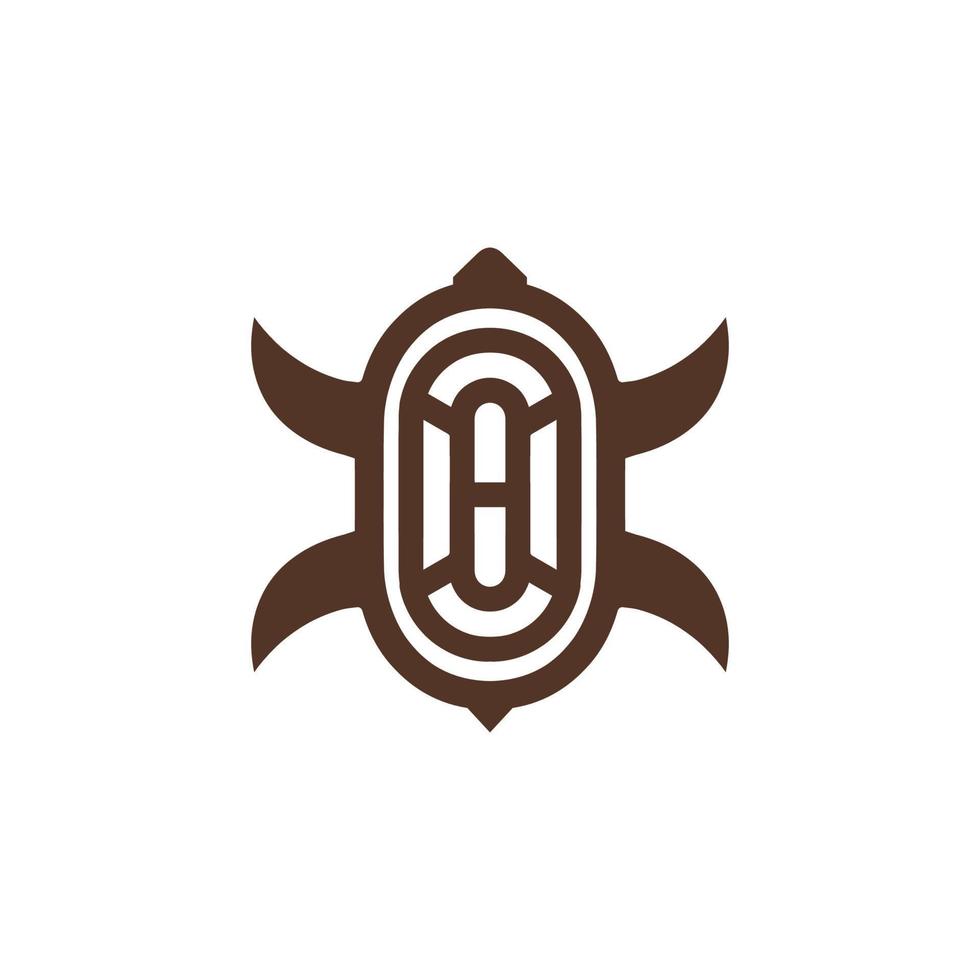 Tortuga logo diseño moderno icono mar Tortuga ilustración moderno corporativo, resumen letra logo vector