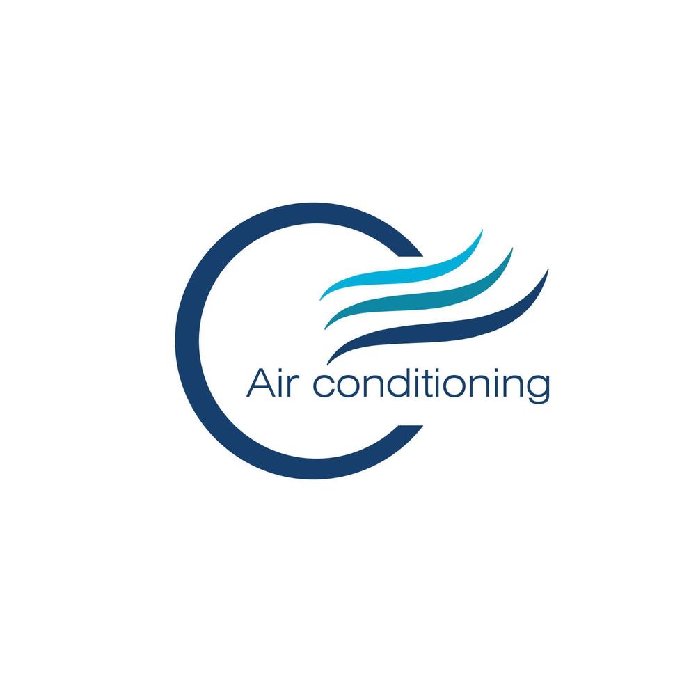 Air conditioning a1 Logo concept, branding, creative simple icon vector