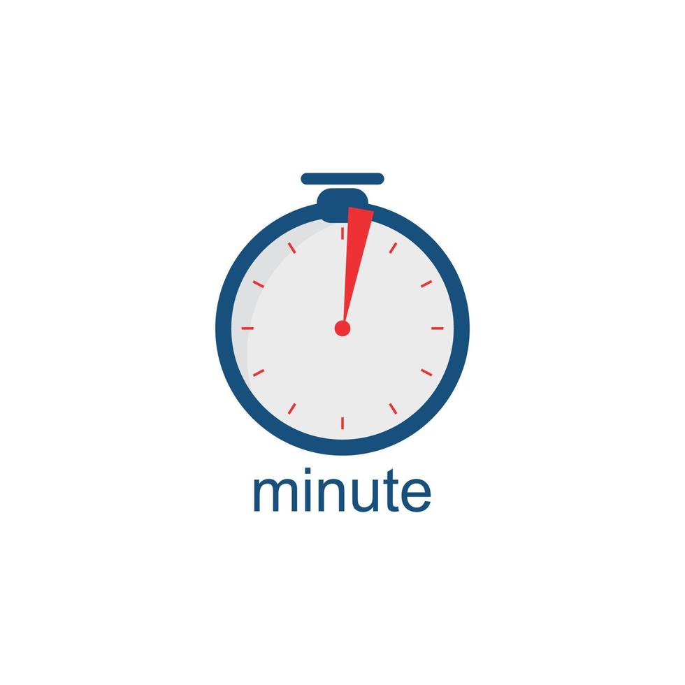 minute a1 Logo concept, branding, creative simple icon vector