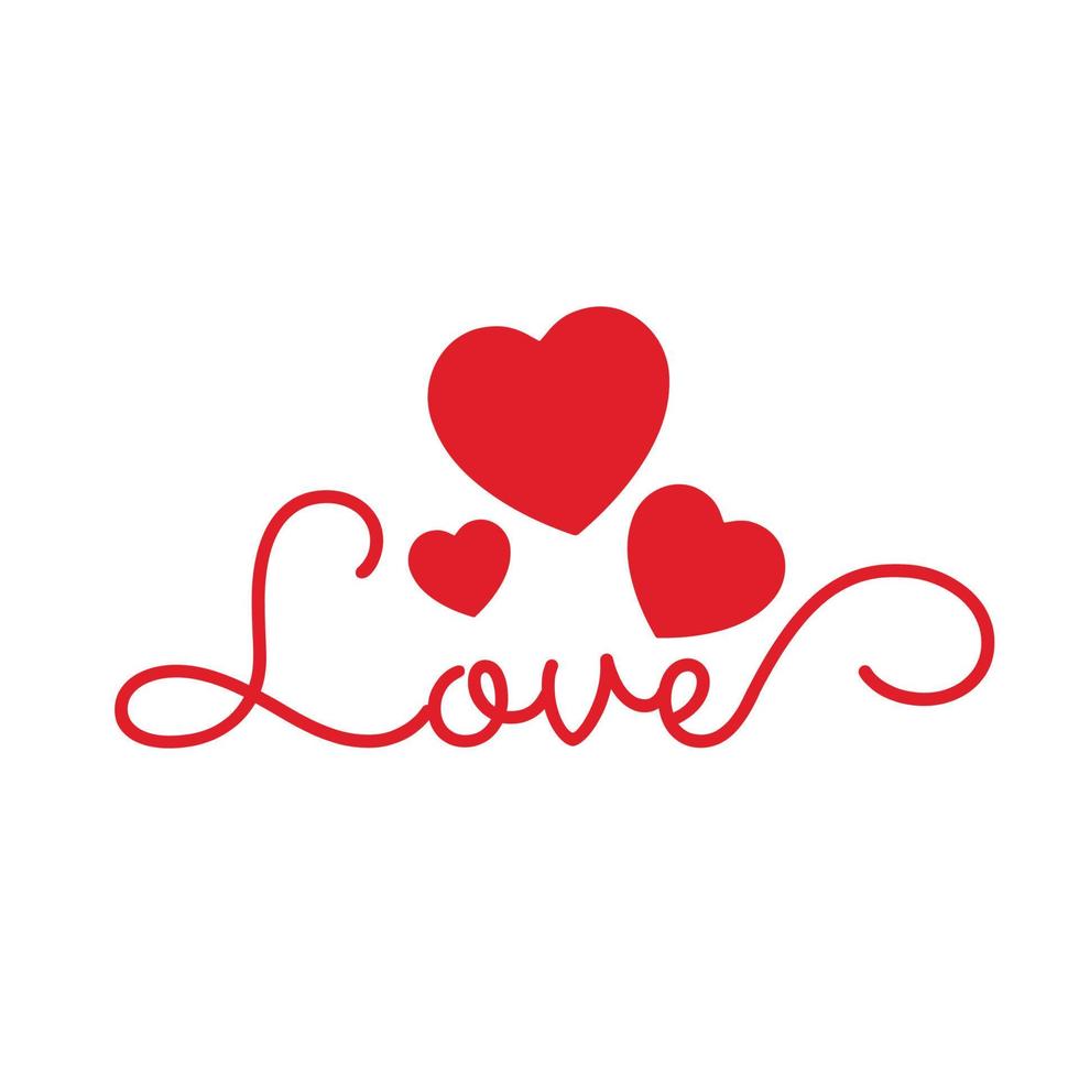 Love themed image, love logo, vector image for t-shirt and apparel industry