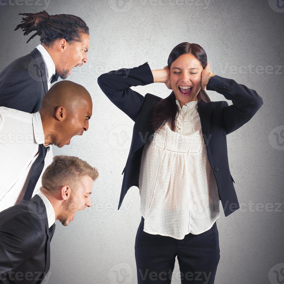 Tired of leaders screams photo