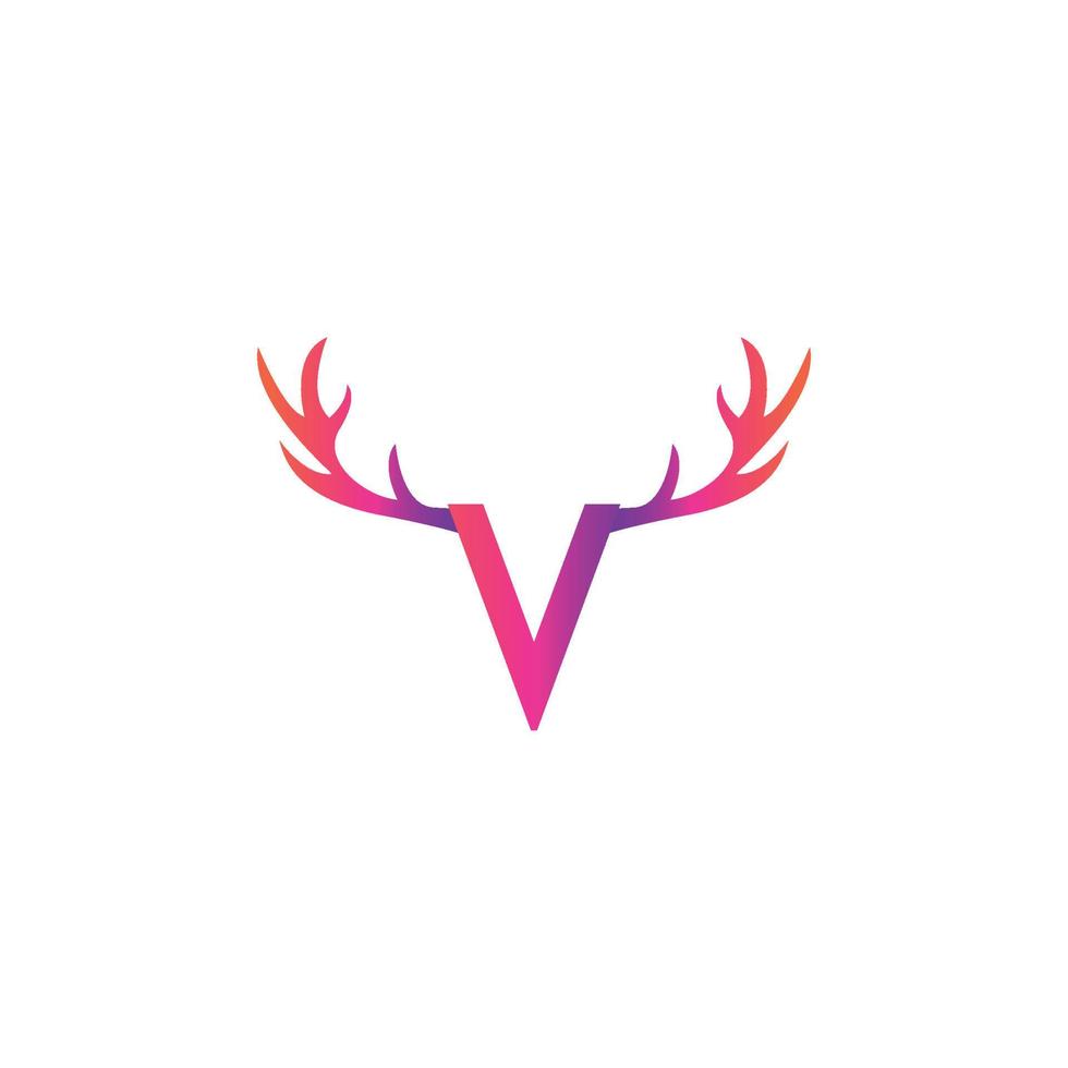 ciervo logo logo marca, símbolo, diseño, gráfico, minimalista.logo vector