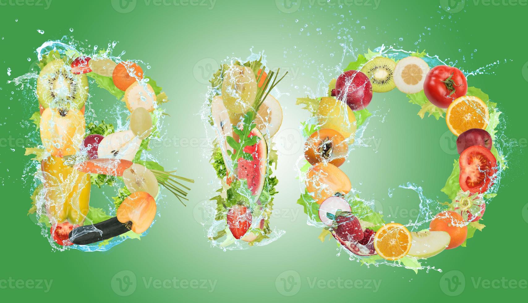 Healthy Bio food for wellness photo