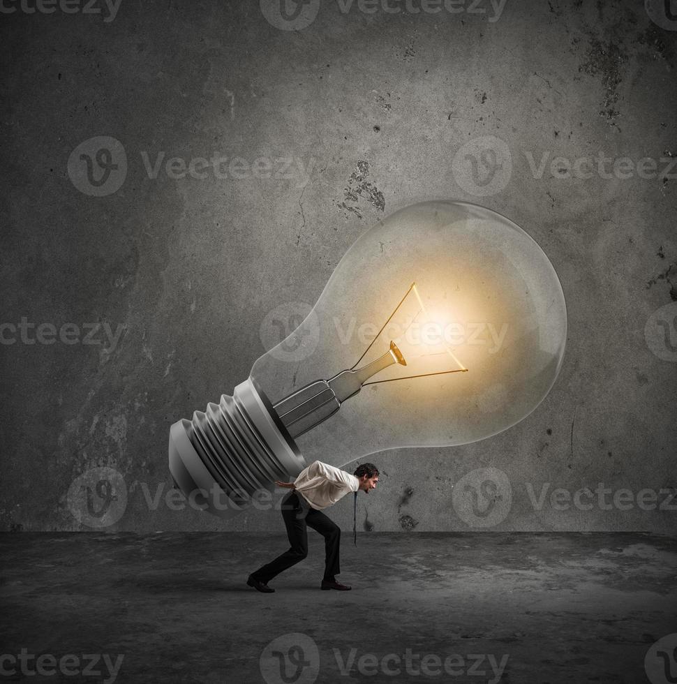 Have a great idea to be realized photo