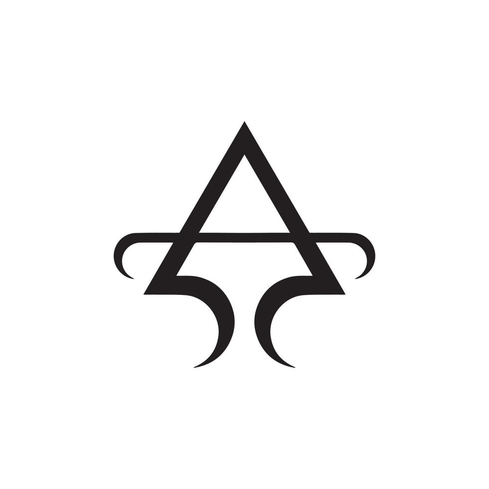 arrowhead, war tool, catchy logo vector