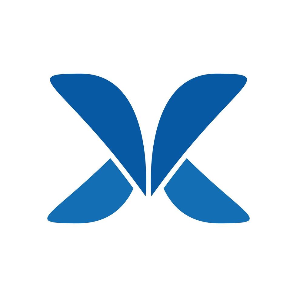 X logo marca, símbolo, diseño, gráfico, minimalista.logo vector