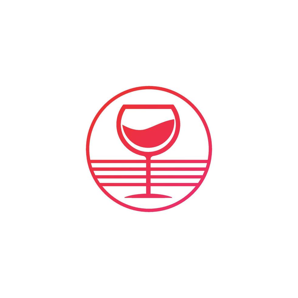 vino vaso logo dw1 marca, símbolo, diseño, gráfico, minimalista.logo vector