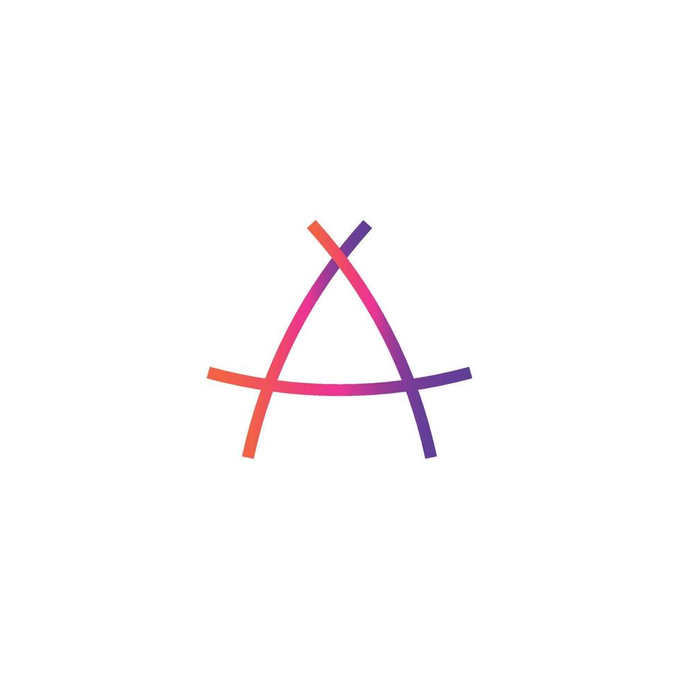 A  Logo r3 Logo concept, branding, creative simple icon vector