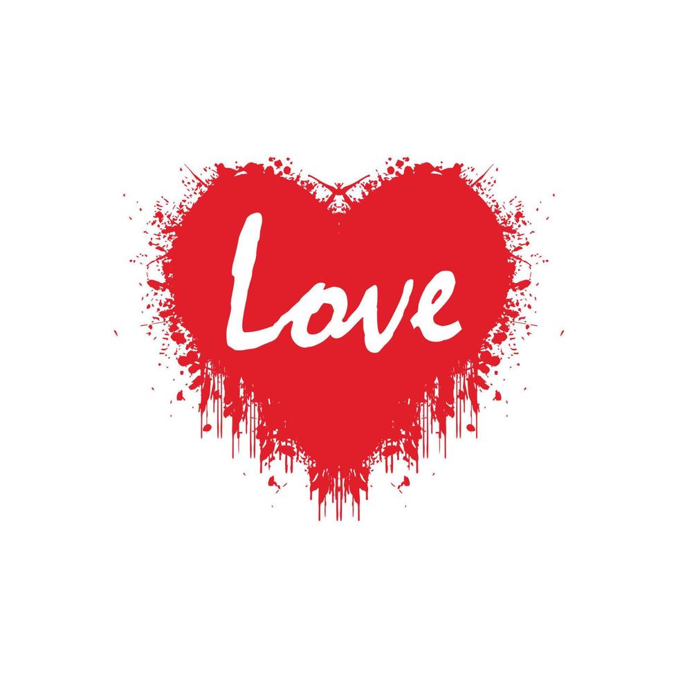 Love themed image, love logo, vector image for t-shirt and apparel industry