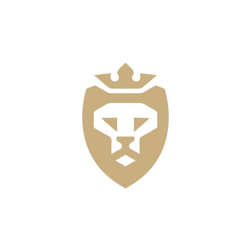 león Rey logo marca, símbolo, diseño, gráfico, minimalista.logo vector