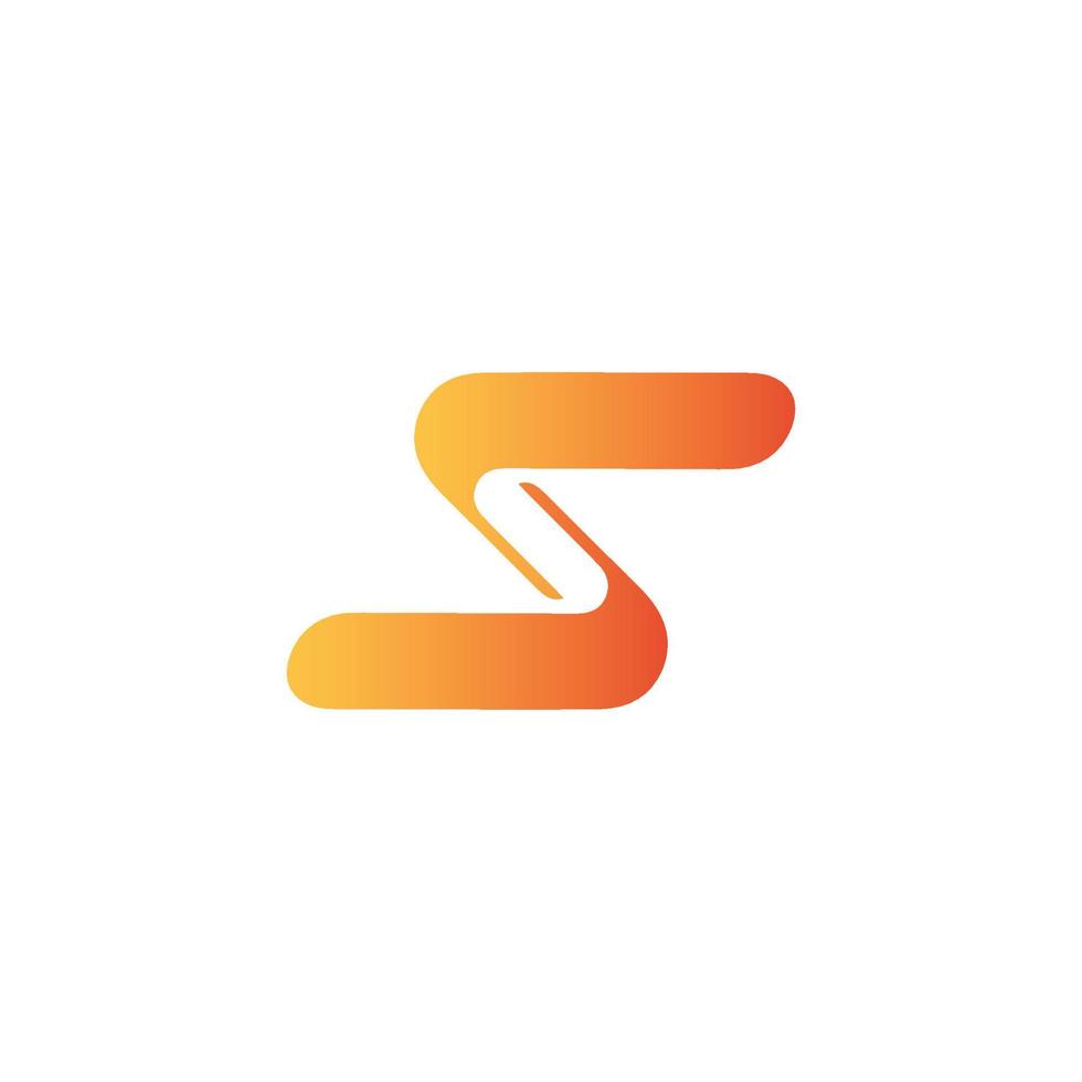 s technology brand, symbol, design, graphic, minimalist.logo vector