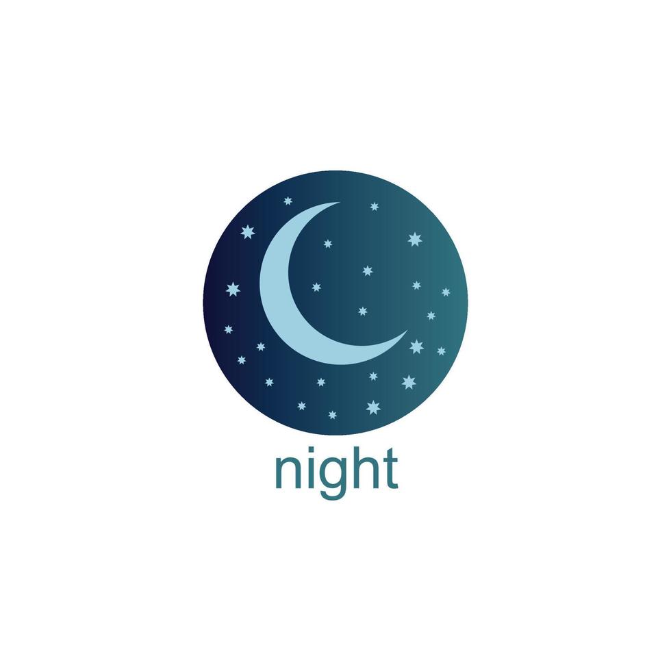 night a1 Logo concept, branding, creative simple icon vector