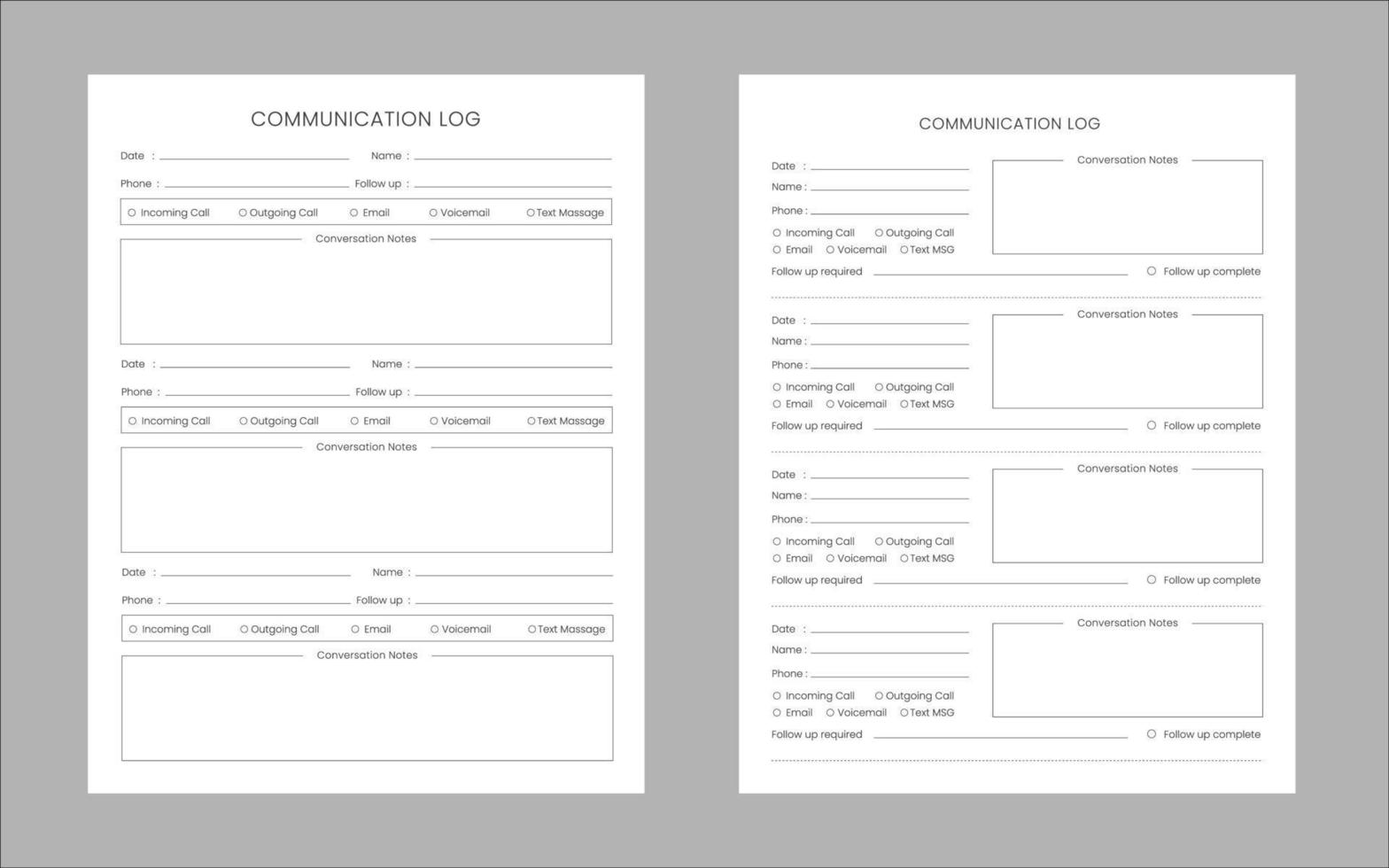 comunicación Iniciar sesión planificador vector diseño plantillas