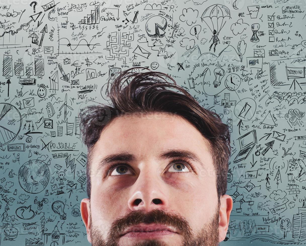 New business creative idea of a project photo