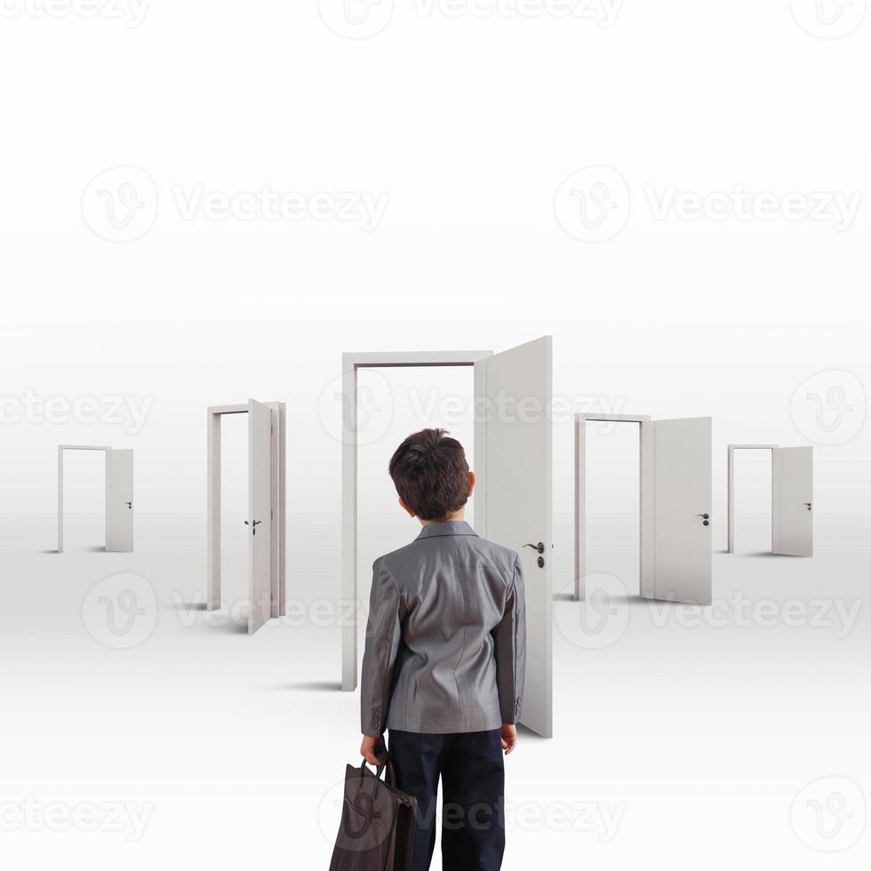 Orientate in choosing a career between many choices photo