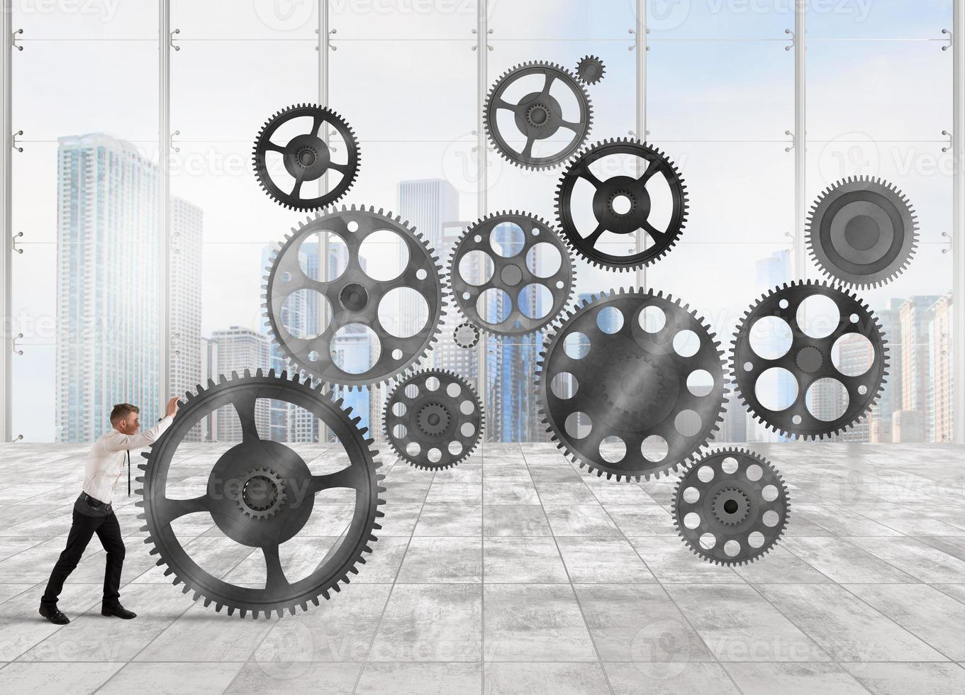 Build a business system photo