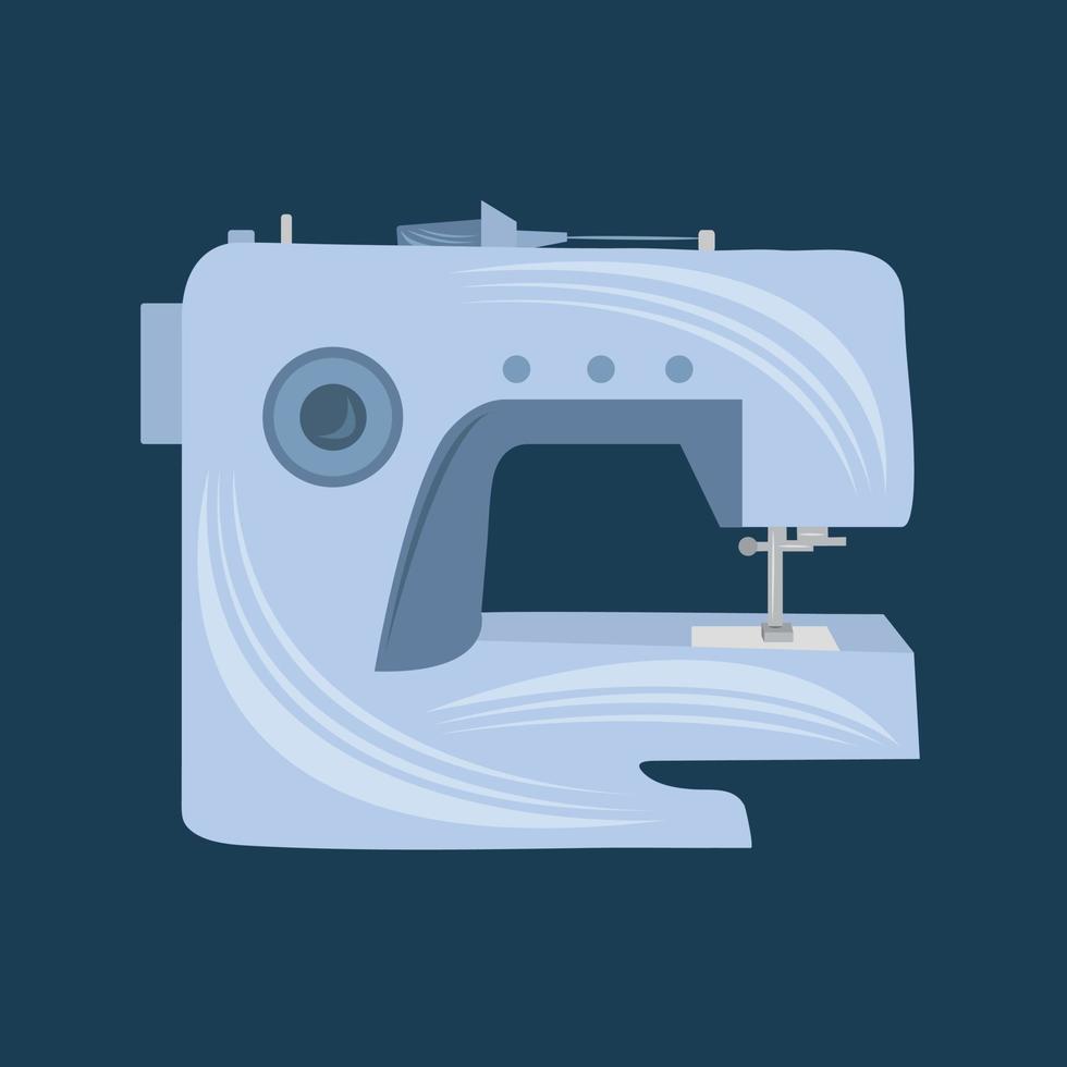 moderno de coser máquina vector ilustración para gráfico diseño y decorativo elemento