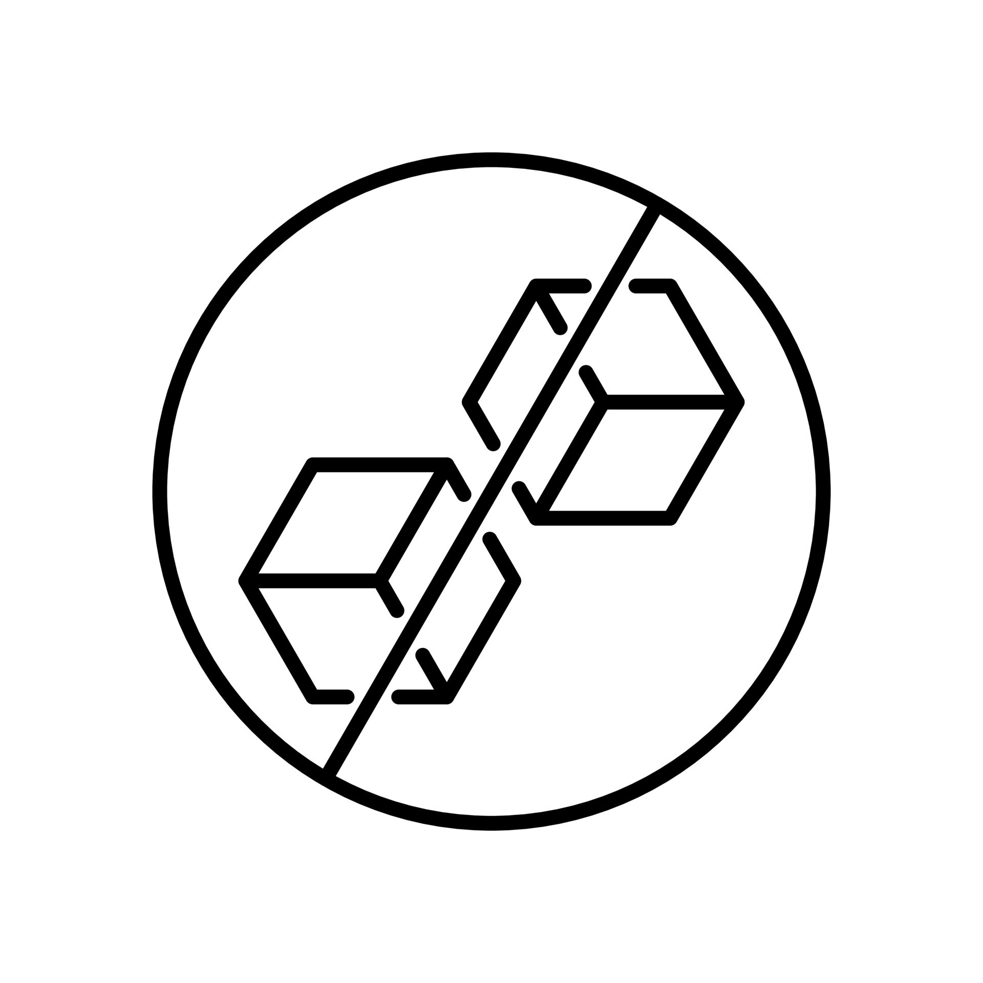 No ice cubes, no sugar cubes, sugar free, sugarless icon in line style