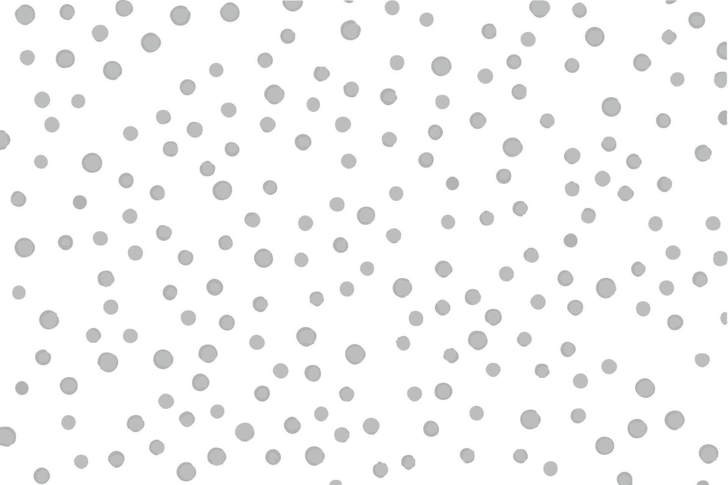 Modern Gray Polka Dot Seamless Pattern vector