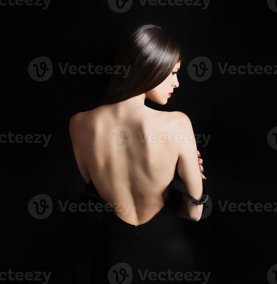 Back of a sexy woman photo