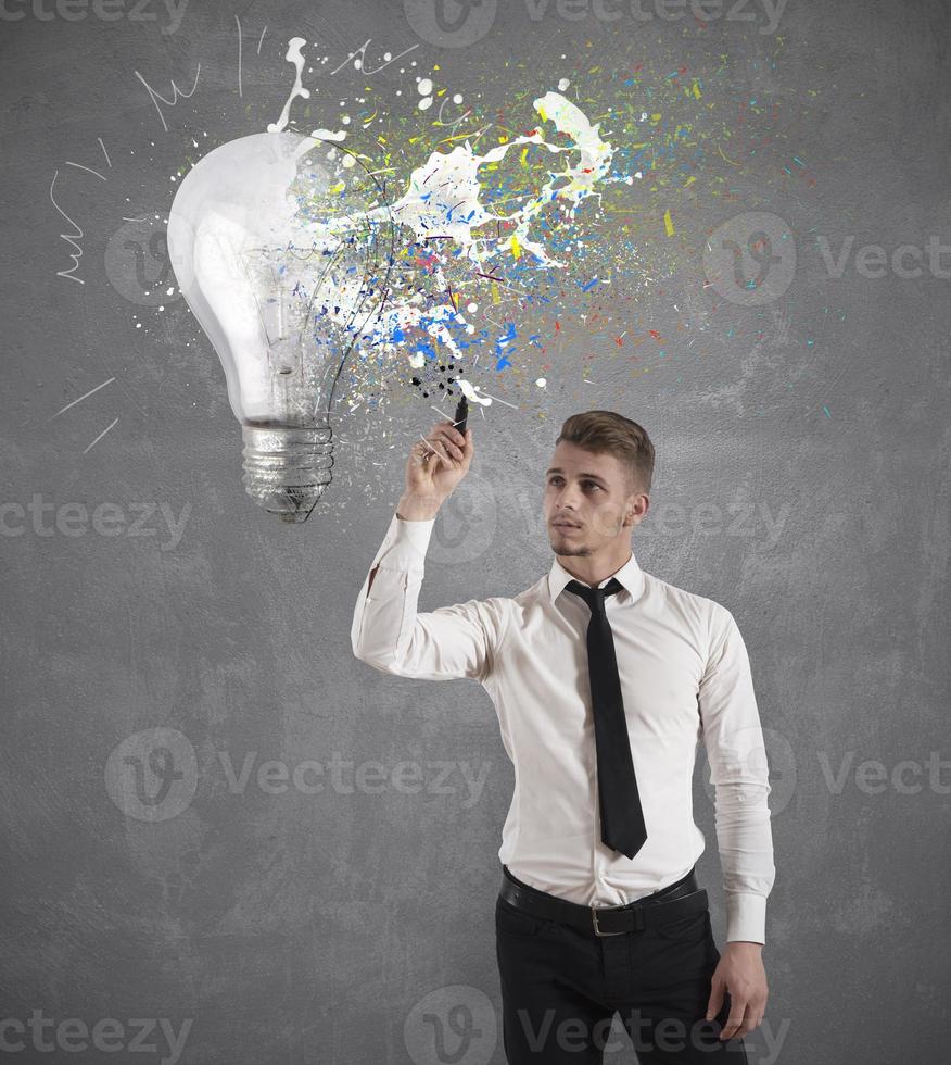 Creative business idea photo