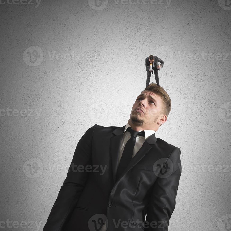 Pressure of the boss photo