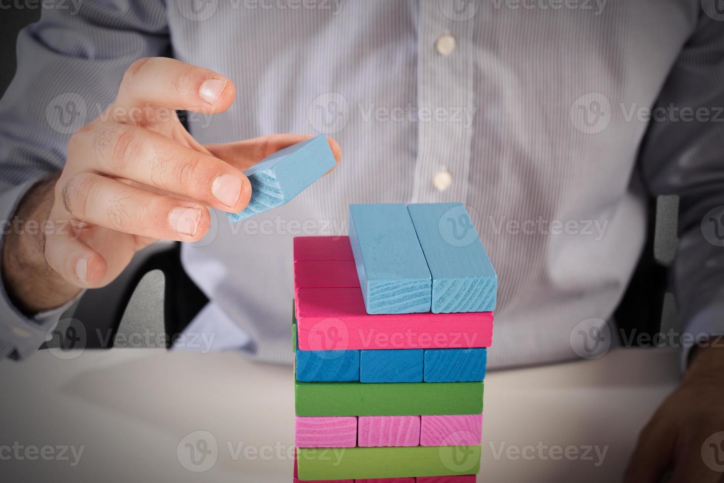 Strategy business toy photo
