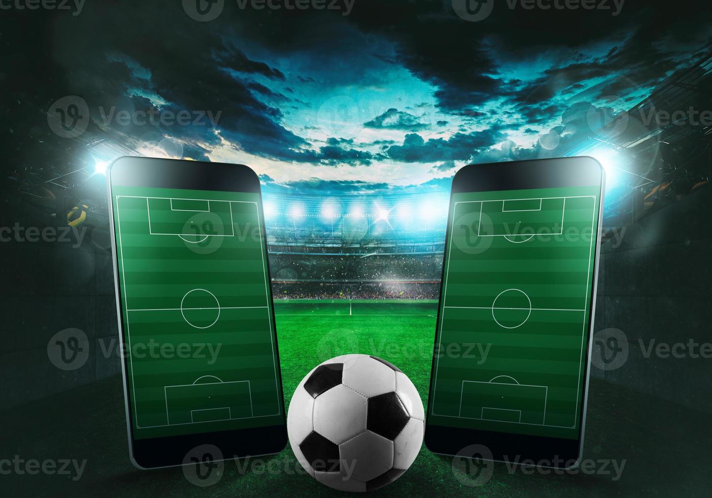 Watch a live sports event on your mobile device photo