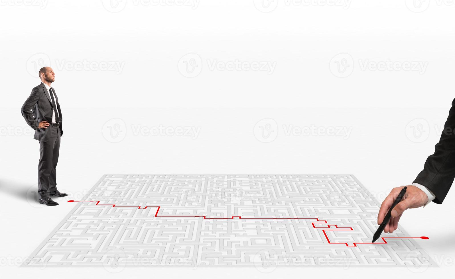 3D Rendering solution for the maze photo