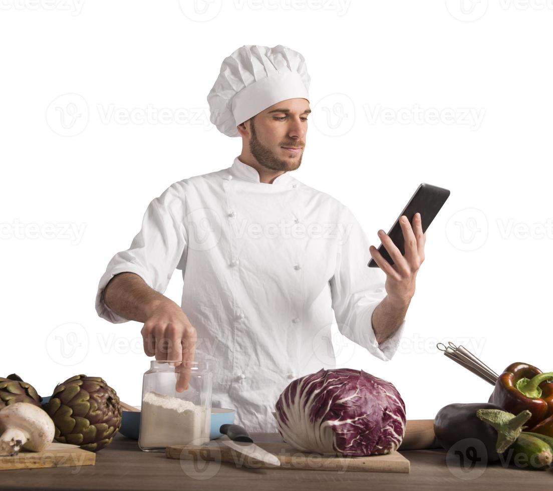 Cook with technology photo