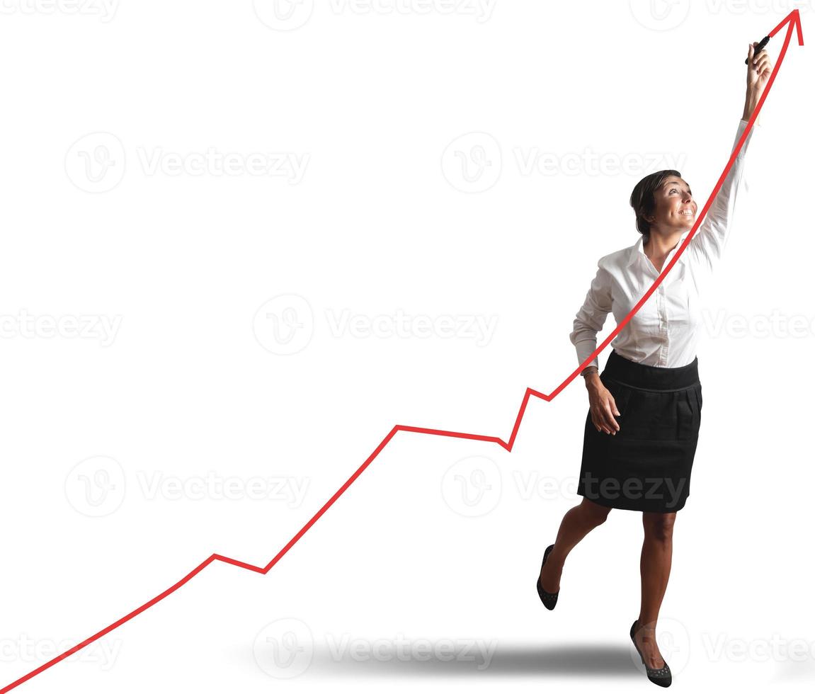 Success in business photo