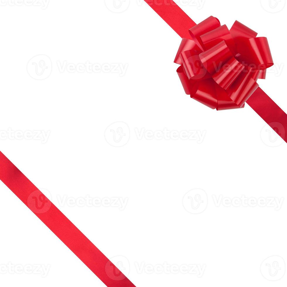 Present with ribbon and bow photo