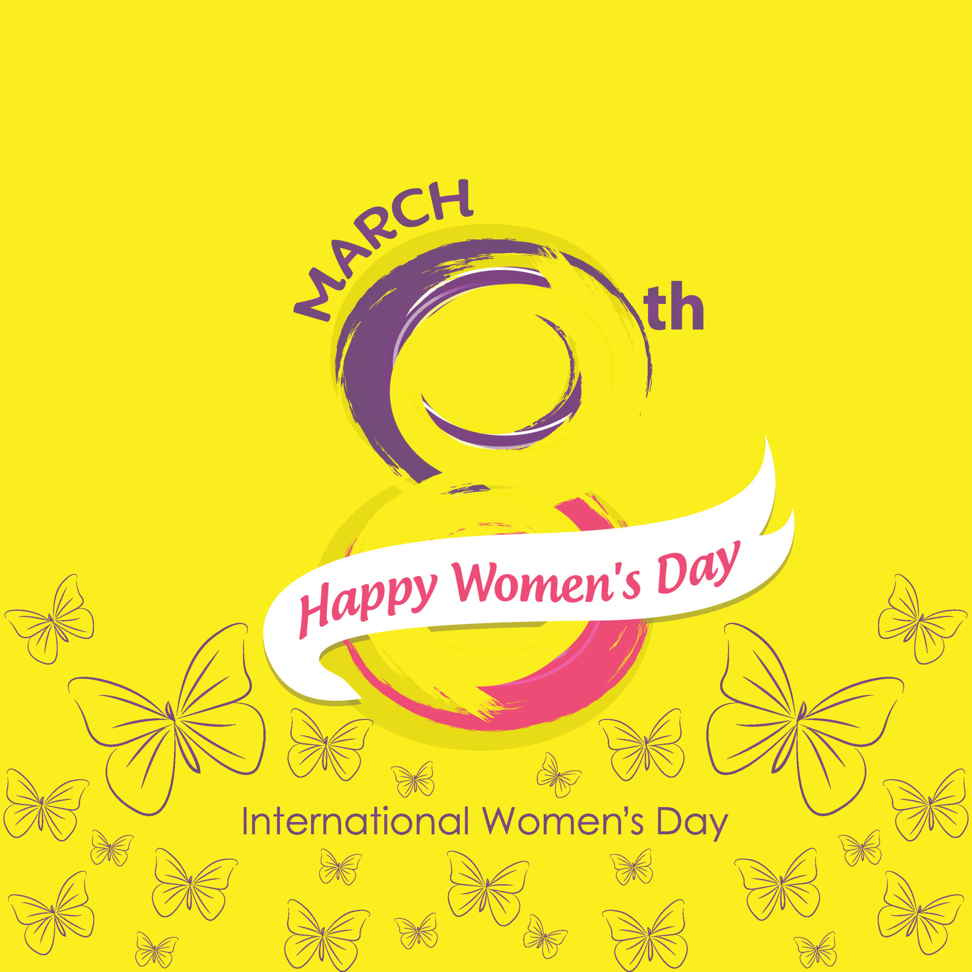 International Women s Day 8 March Vector Template For Women s Day international-women-s-day-8-march-vector-template-for-women-s-day