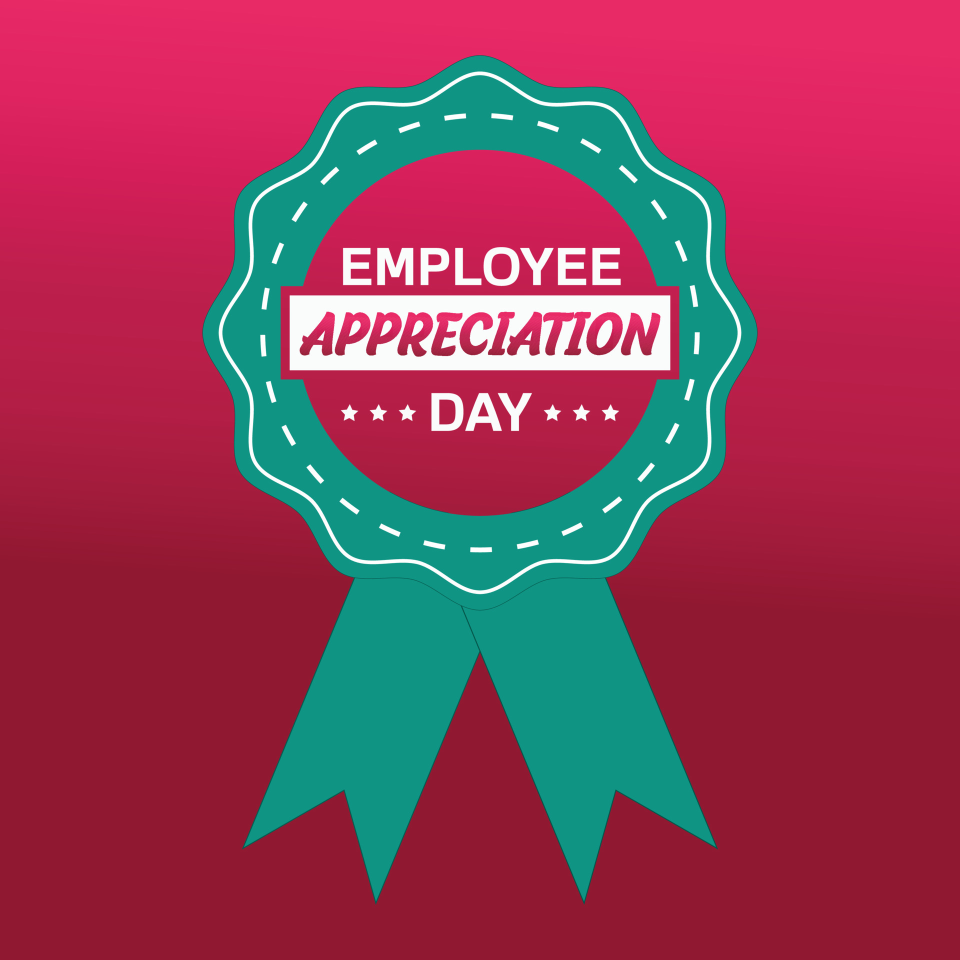Happy Employee Appreciation Day, Employee of the month 20627453 Vector